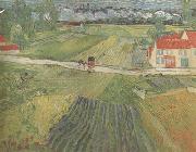 Vincent Van Gogh Landscape wiith Carriage and Train in the Background (nn04) oil